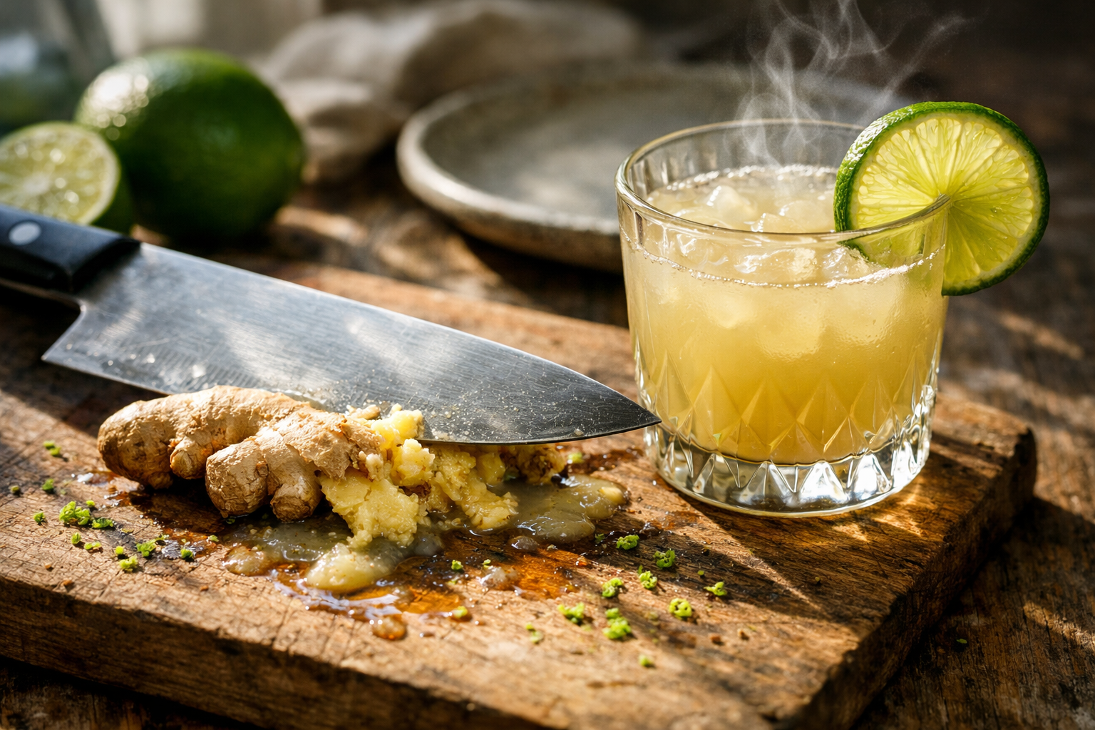 The Ginger-Lime Threshold: Why Your Mocktail Tastes Flat Until You Bruise