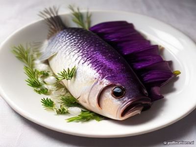 Balık en Papillote Turqu: Whole Branzino in Parchment with Roasted Eggplant Purée, Charred Lemon & Black Garlic Beurre Blanc