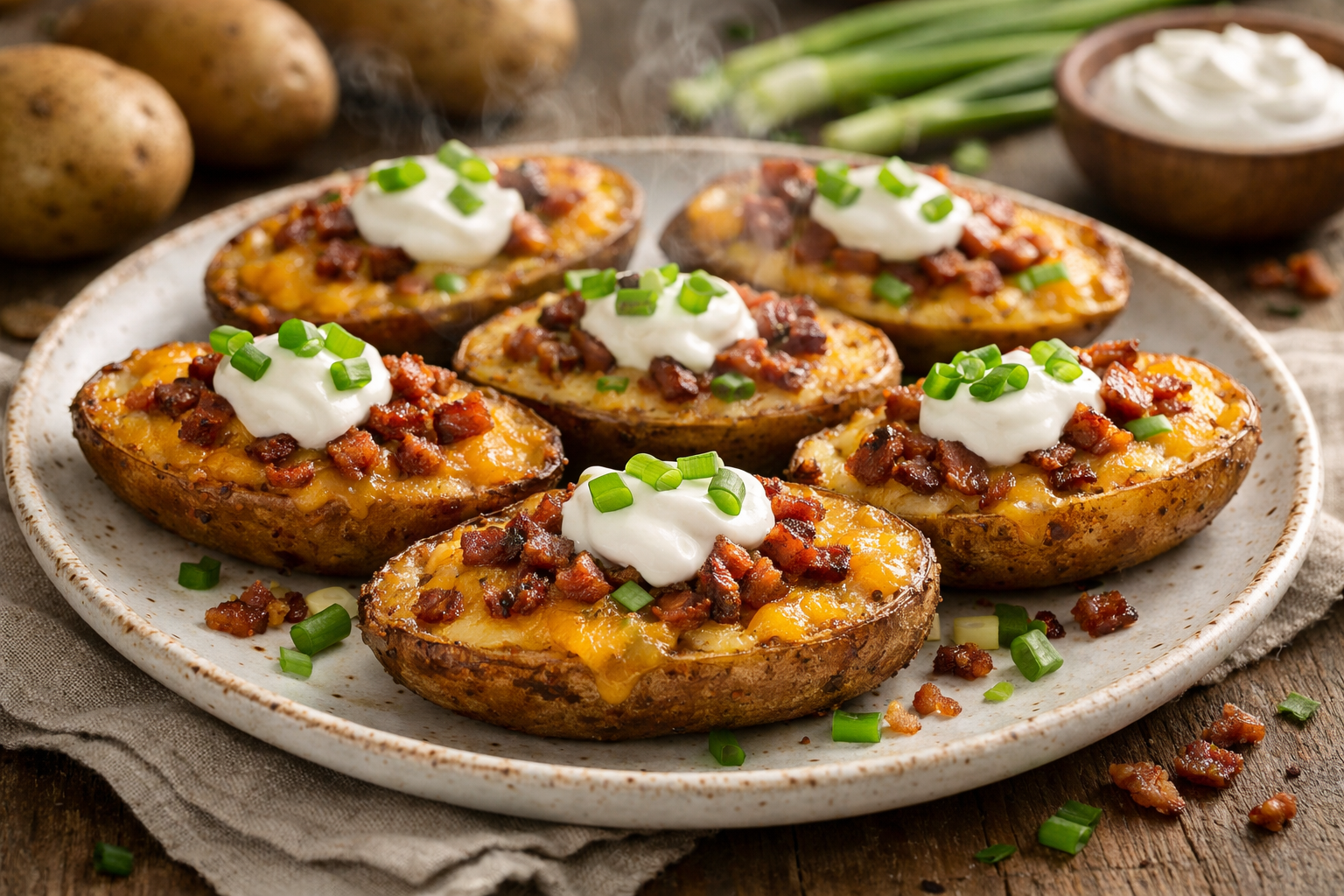 Loaded Potato Skins