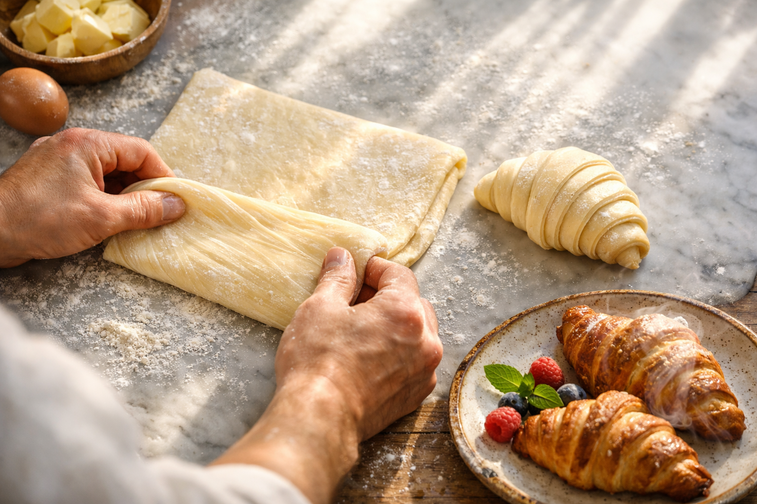 The Blind Fold Test: Why Your Croissants Stay Dense Until You Learn to Feel, Not See, the Dough