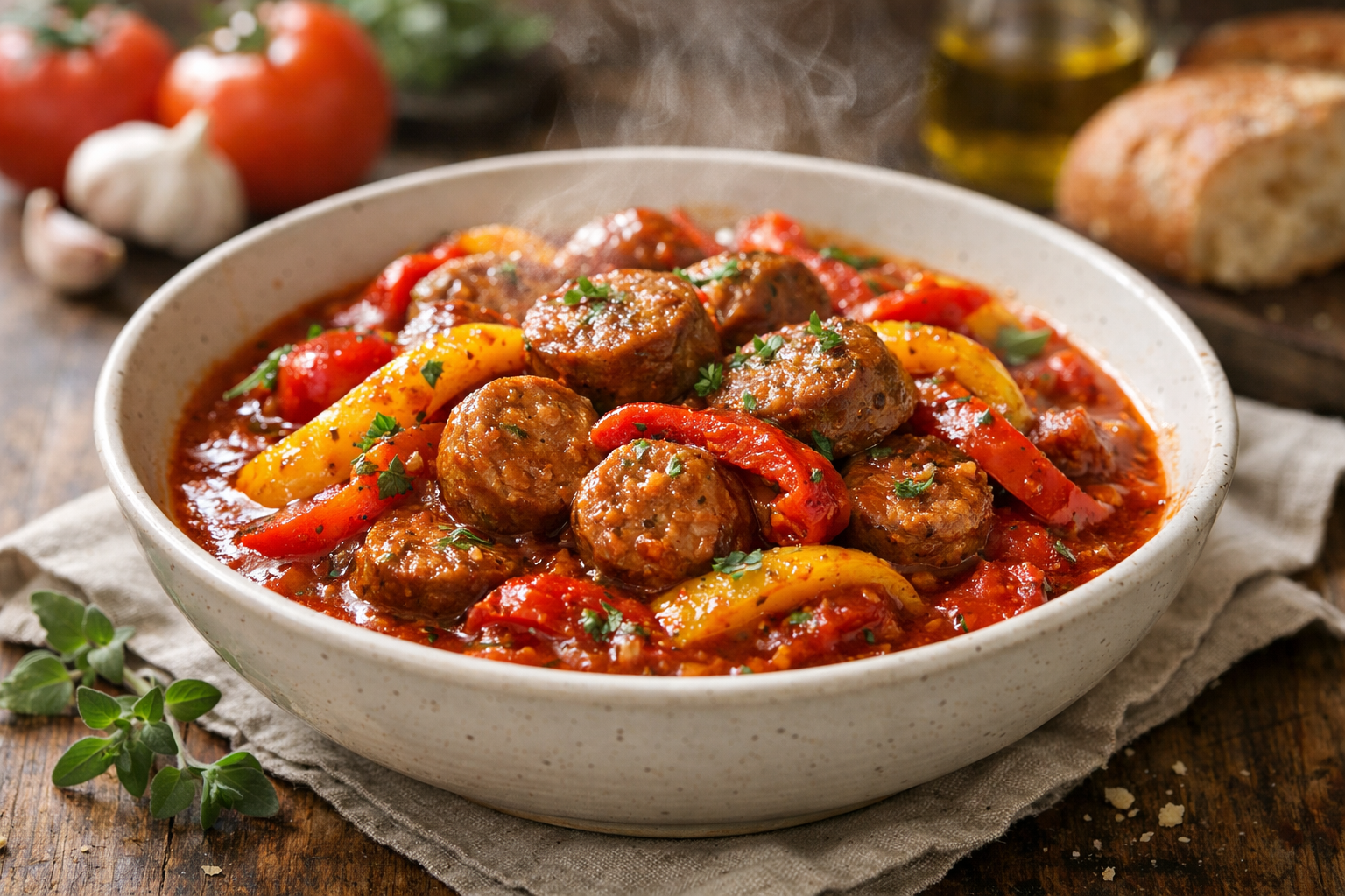 Sausage and Peppers