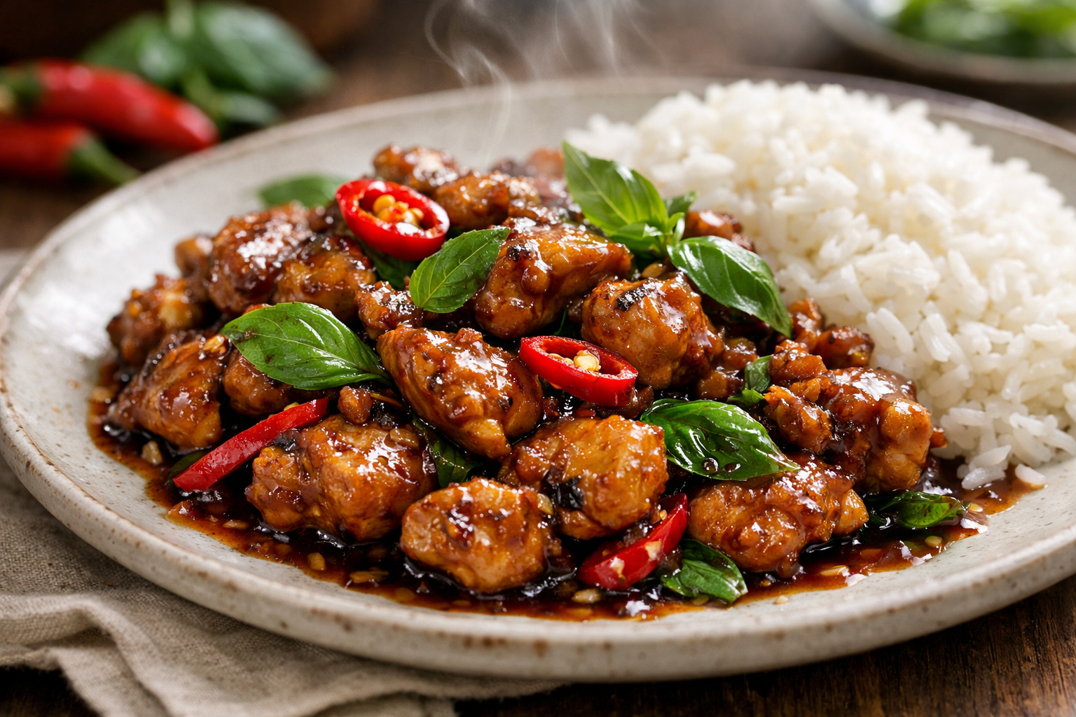 Thai Basil Chicken