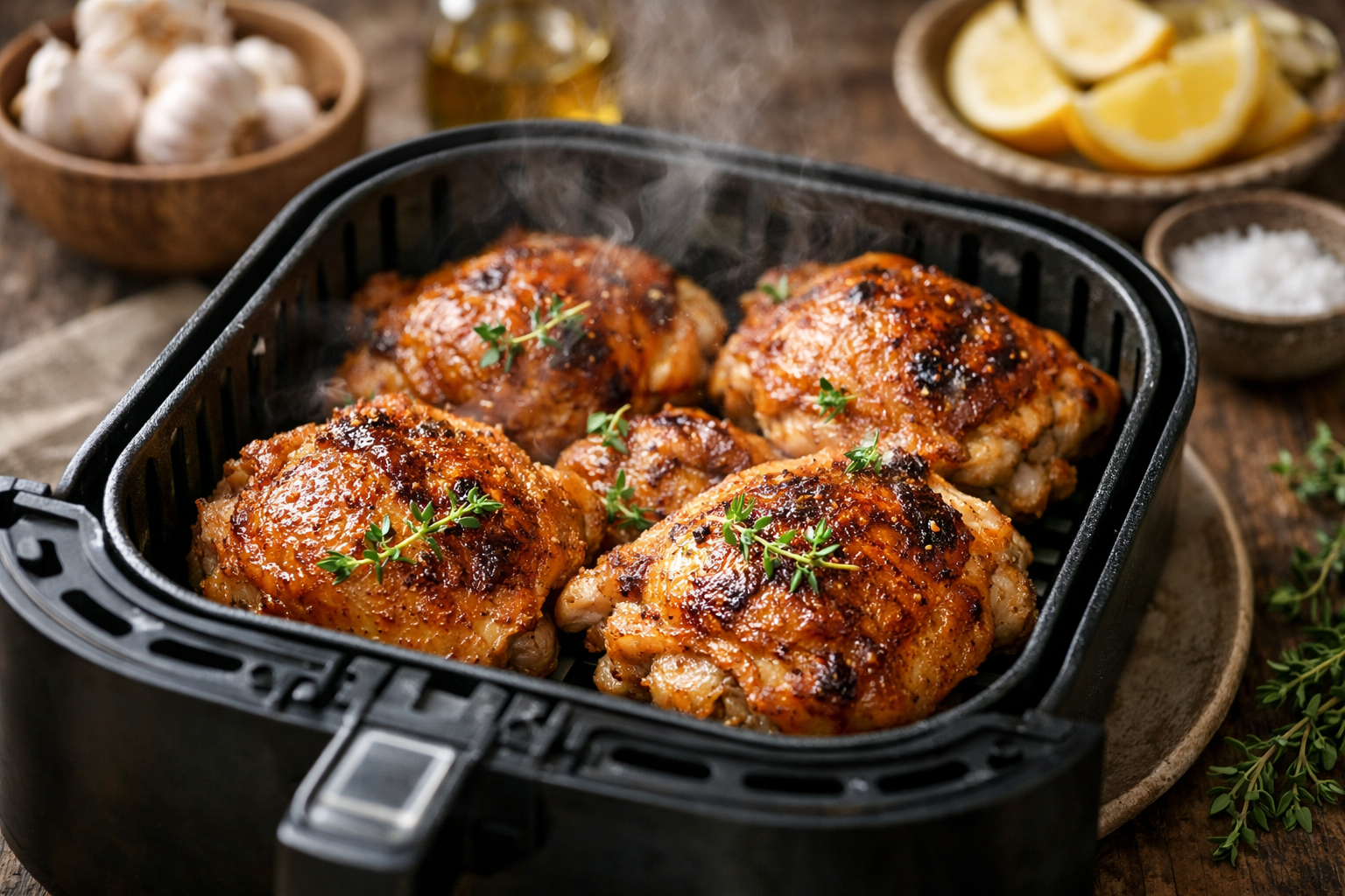 Air Fryer Chicken Thighs