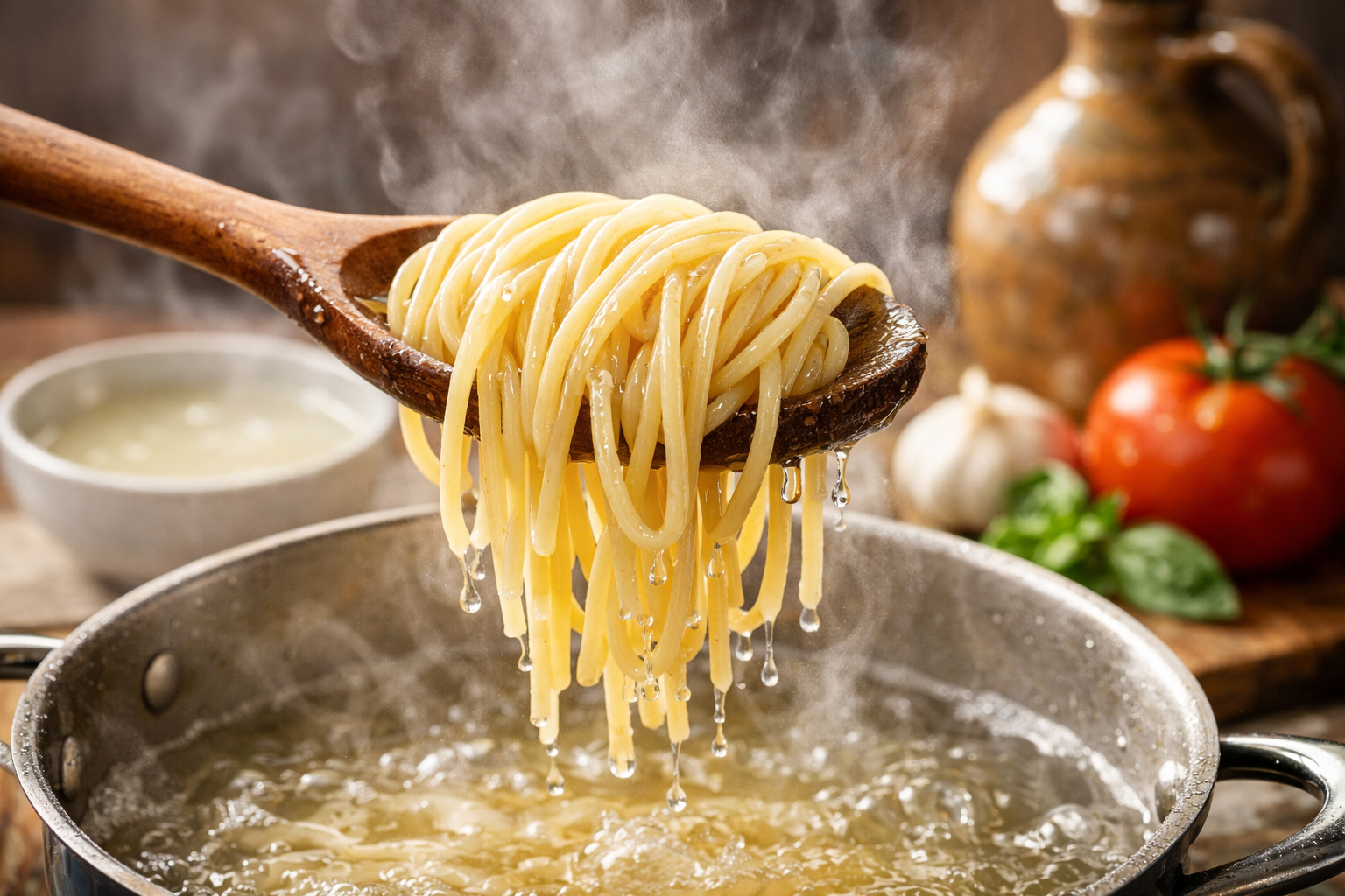 The Pasta Water Moment: Why Your Sauce Never Clings Until You Learn to Save the Starch