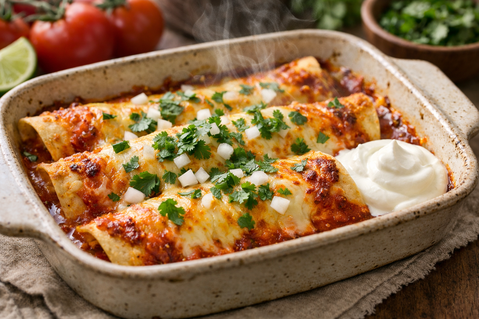 Chicken Enchiladas
