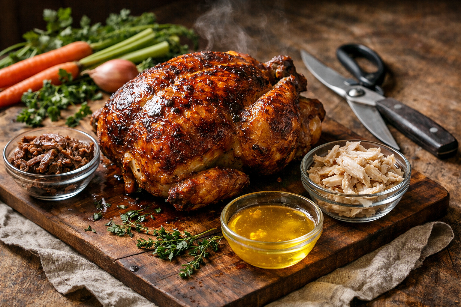 The Rotisserie Chicken Reckoning: Why Your Leftovers Taste Like Lunch Until You Learn to Break It Down